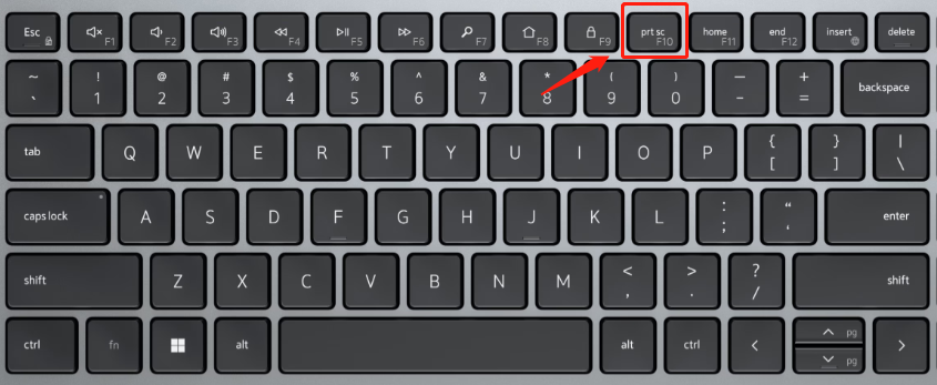 take_screenshot_on_Dell