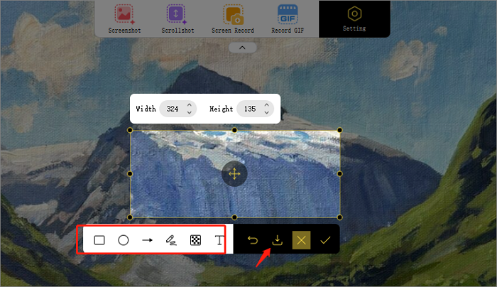 annotate-and-download-partial-screenshot