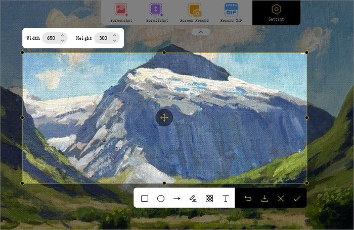 choose-partial-screenshot-area-in-chill-recorder